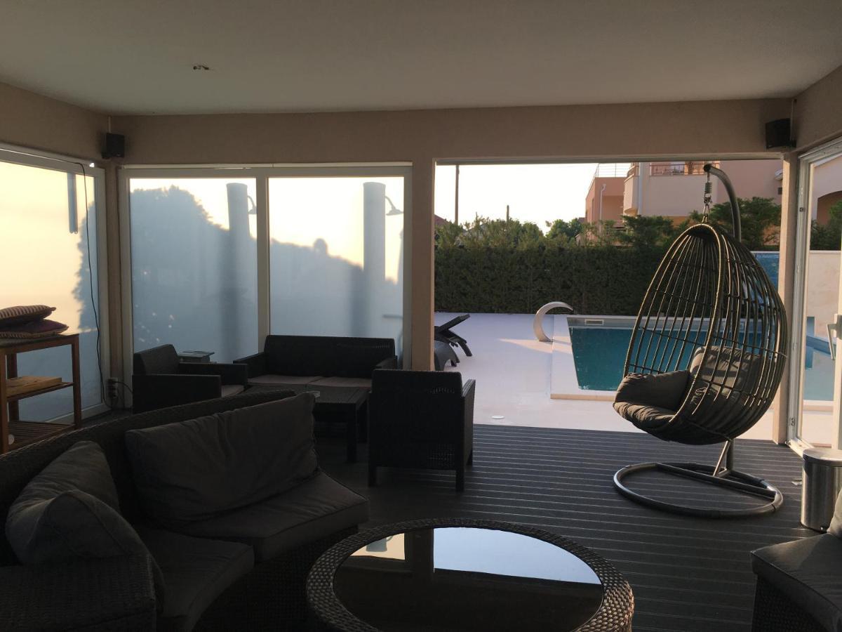 Luxury Apartment Arta-2 With Heated Pool And Jacuzzi Bibinje Exterior foto